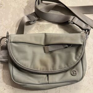 Lululemon Gray Crossbody Bag